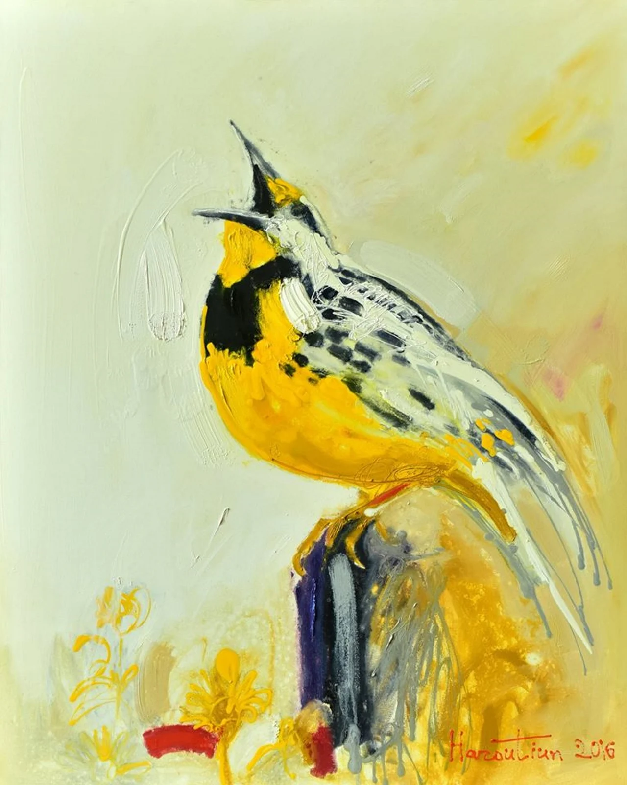 Cantus Matutinus, oil on canvas