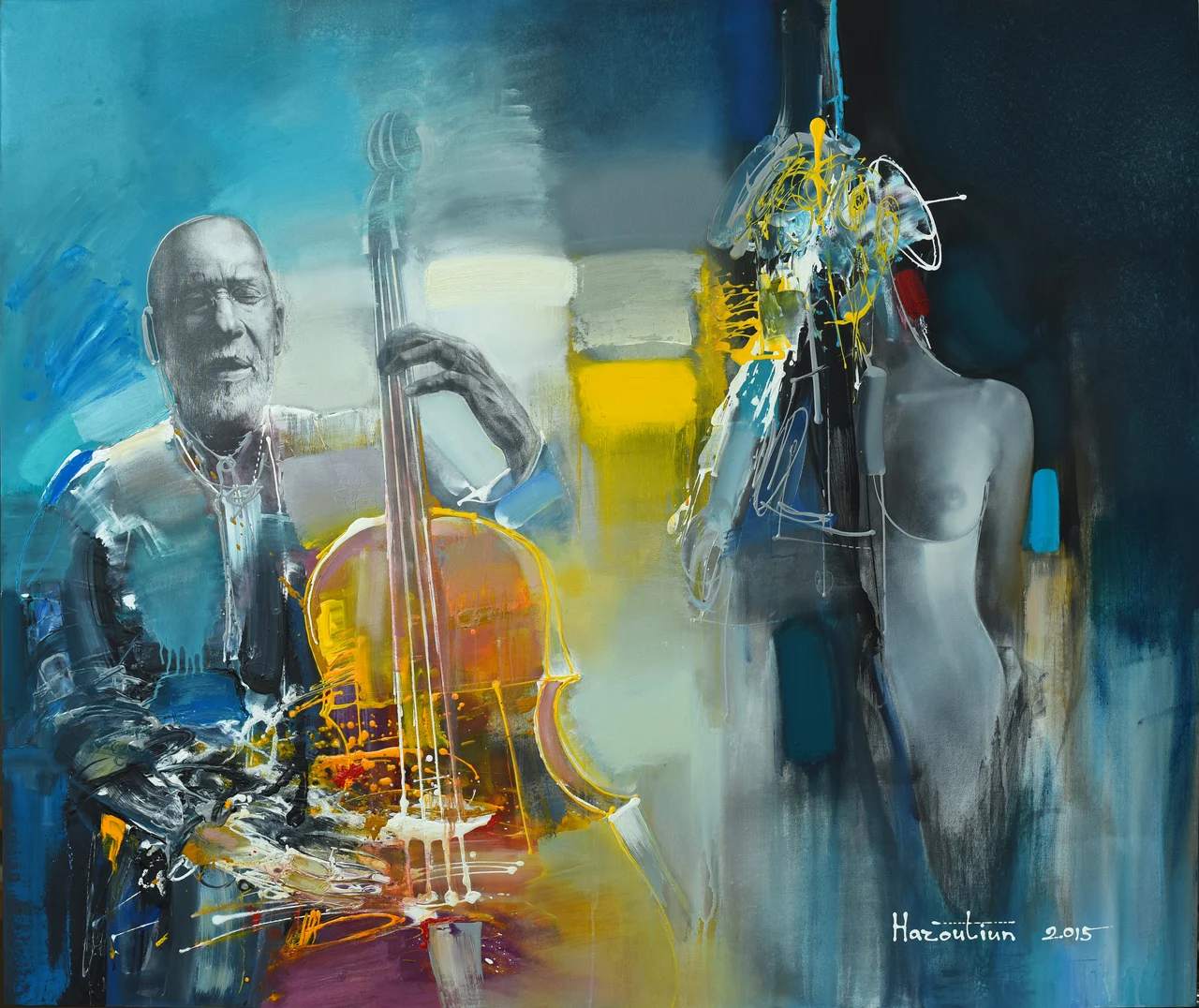 Chordae Graves, oil on canvas