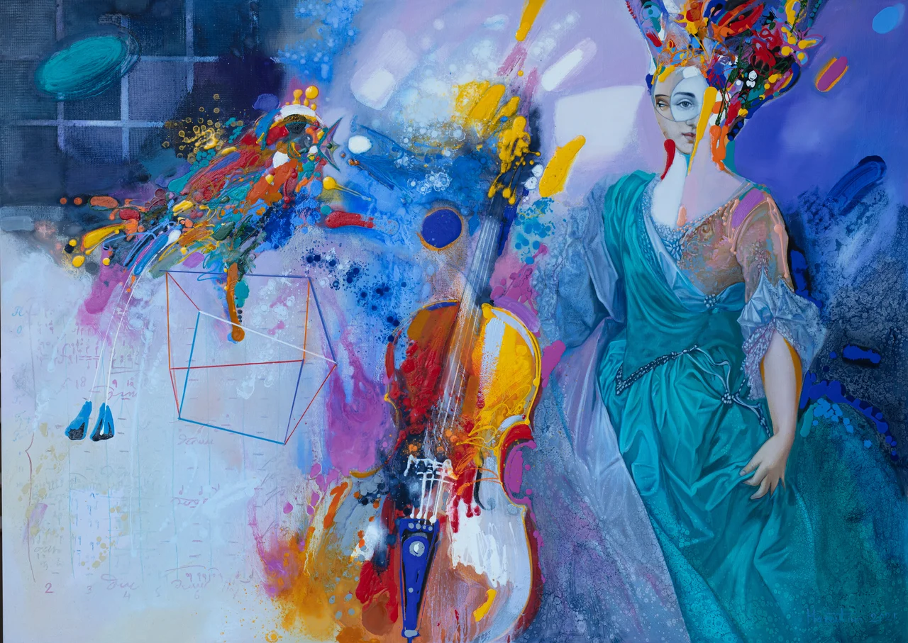 Concentus, oil on canvas