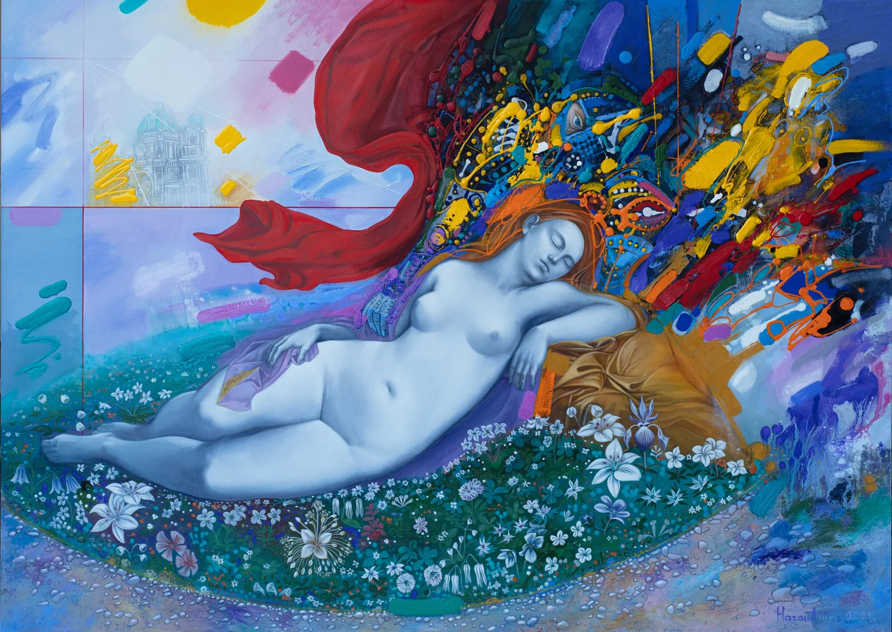 Somnium Florae, oil on canvas