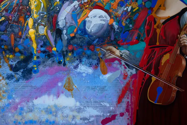 Musica Caelestis, detail 3